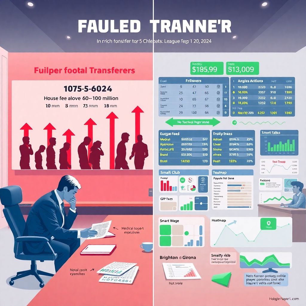 Почему трансферы в футболе проваливаются и чему нас учат такие неудачи