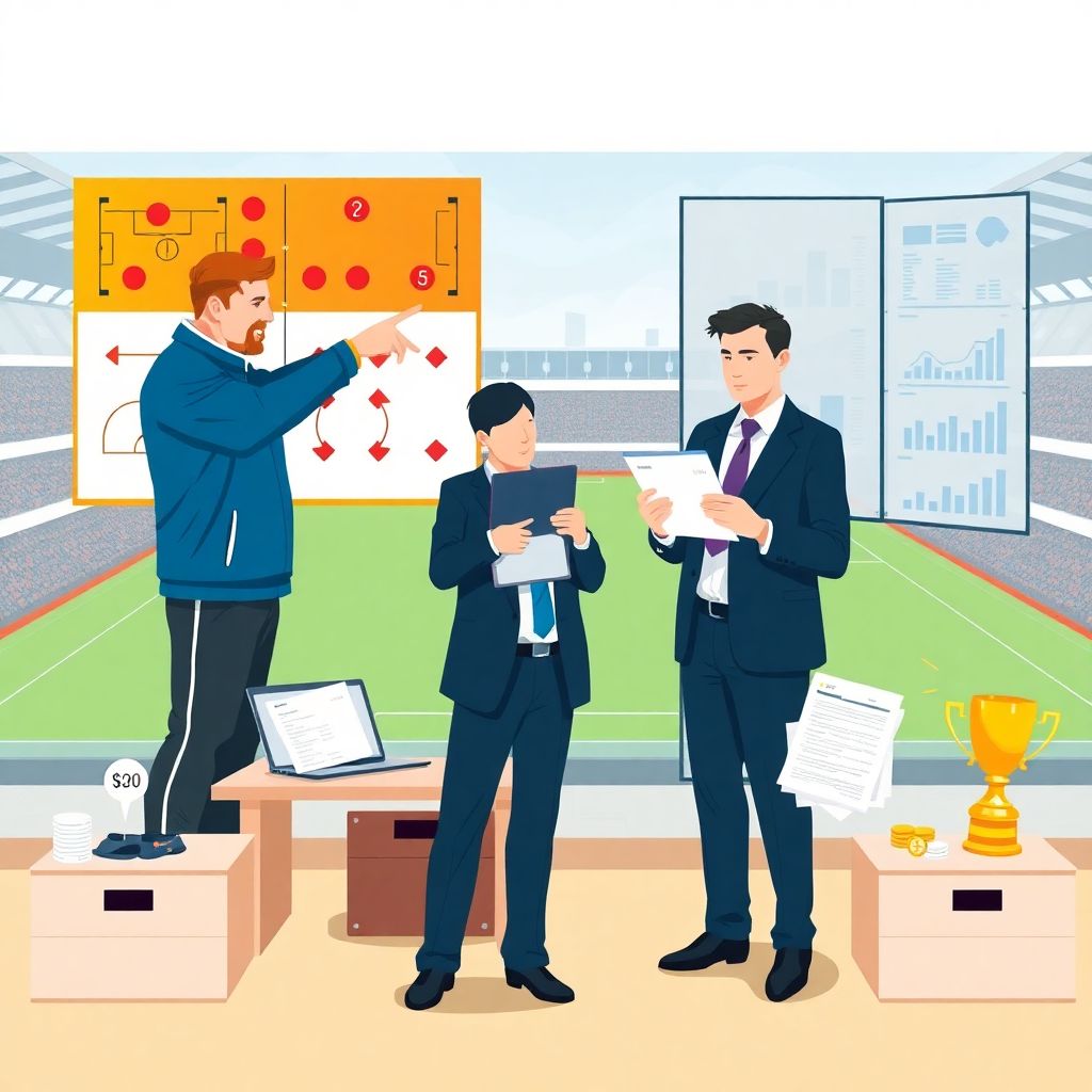 Стратегии управления зарплатами во время трансферного окна в футболе