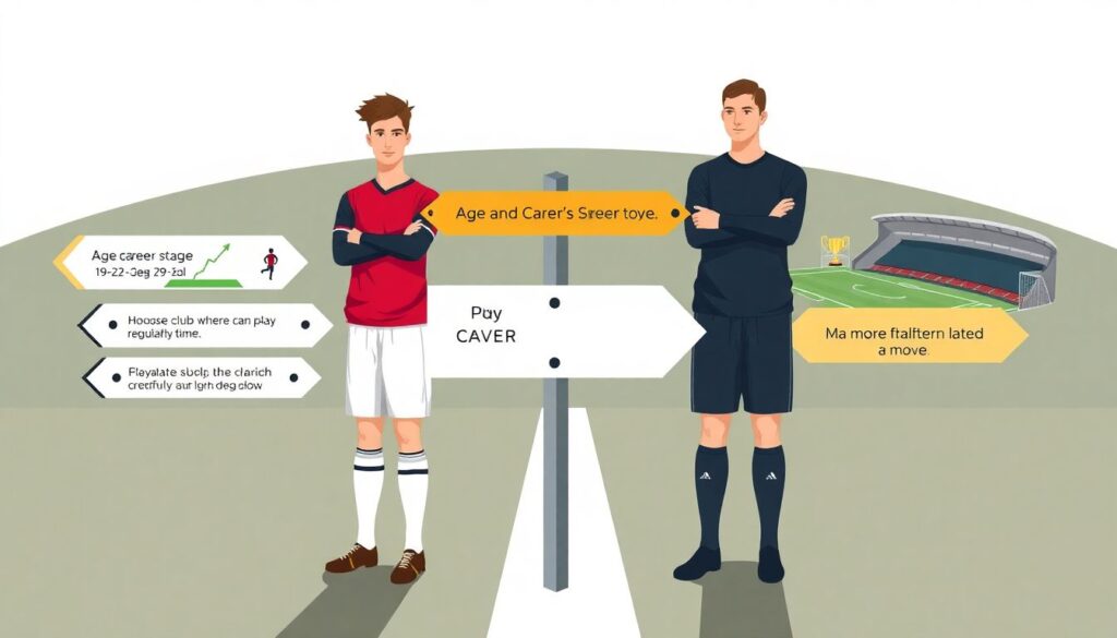 История трансферов топ-игроков и их влияние на карьеру - иллюстрация