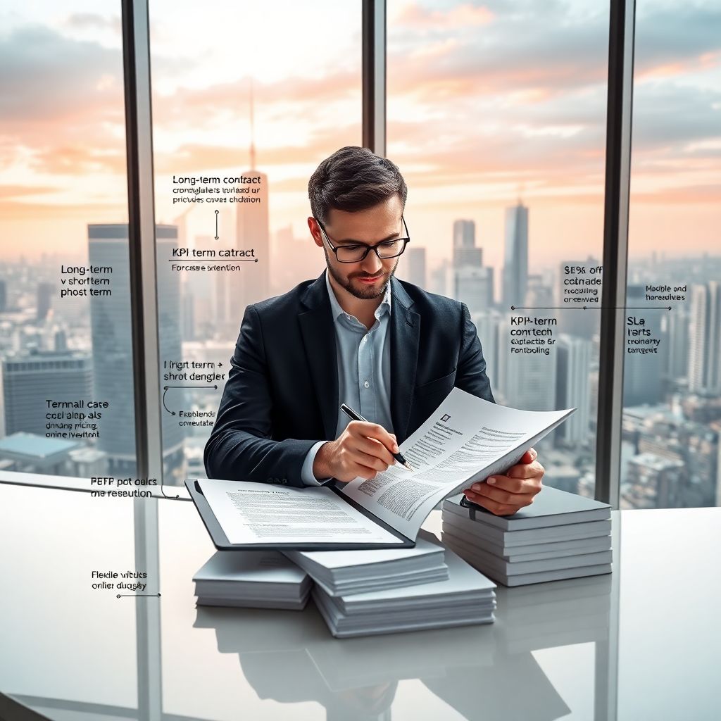 Обзор контрактных условий: долгосрочные и краткосрочные соглашения