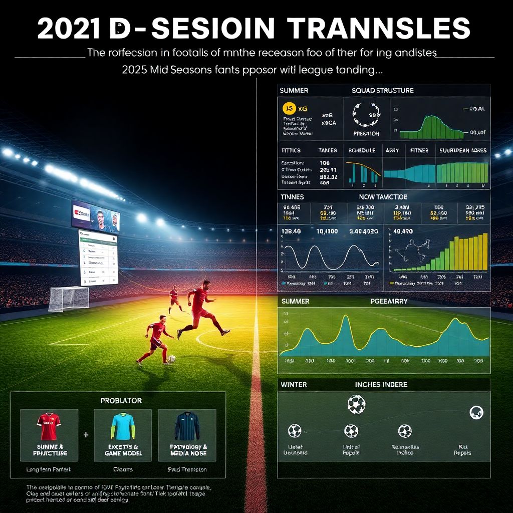 Как трансферы влияют на турнирные расклады в середине сезона футбола