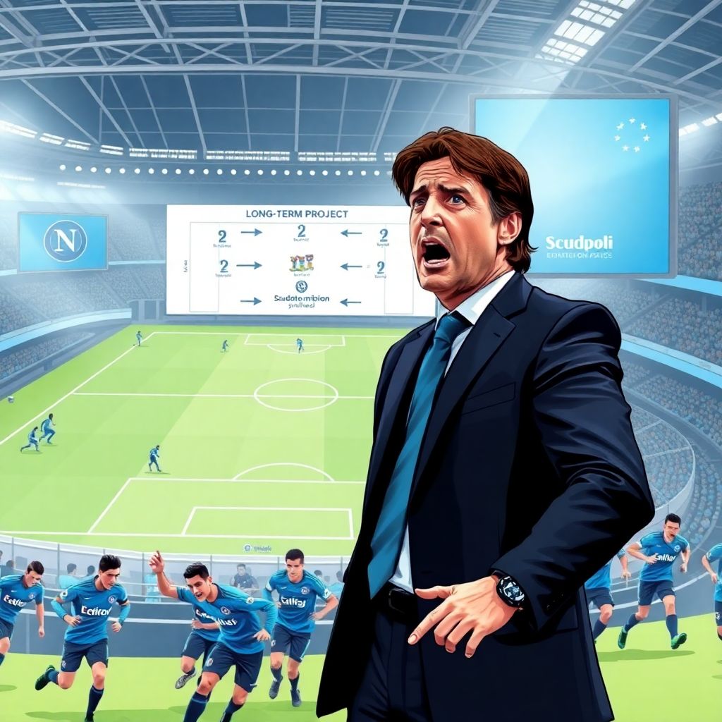 «Наполи» продлит контракт с Антонио Конте и строит долгосрочный проект