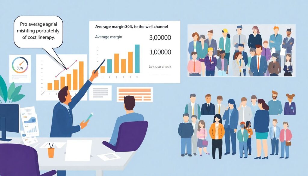 Аналитика: сравнение маржинальных выгод разных вариантов перехода - иллюстрация