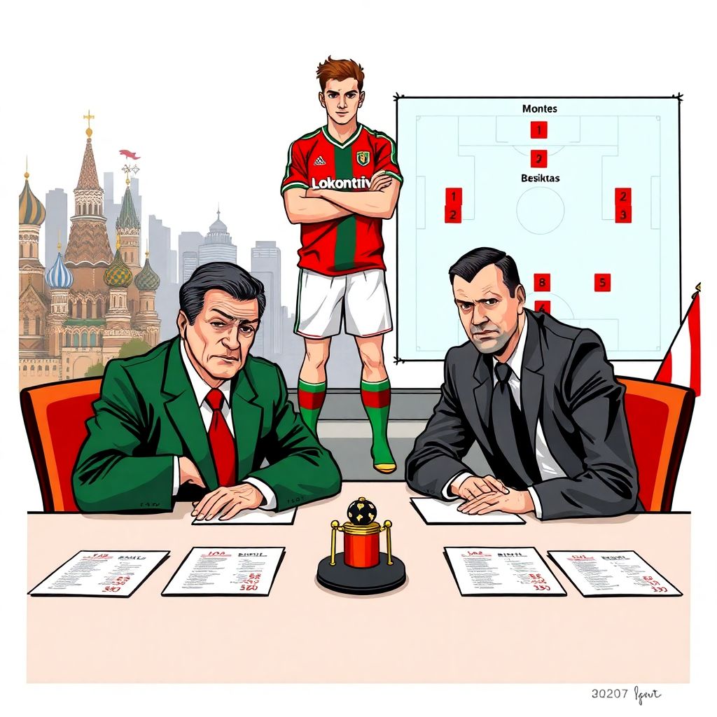 Переговоры по трансферу Монтеса: детали сделки «Локомотива» и «Бешикташа»