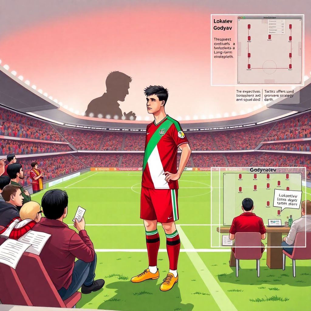 «Локомотив» обозначил позицию по трансферу Годяева и планам на сезон