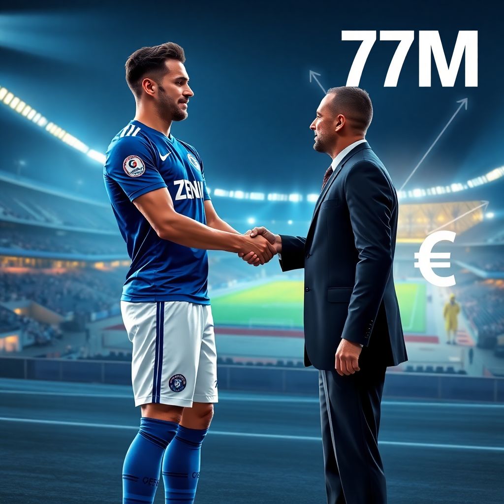 Зенит нацелился на форварда Аль-Насра: трансфер звезды за 77 млн евро